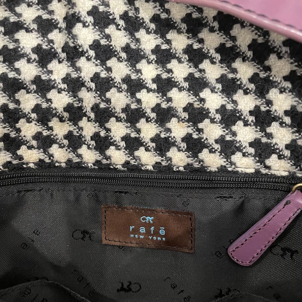 Rafe New York Houndstooth Handbag - Picture 3 of 4